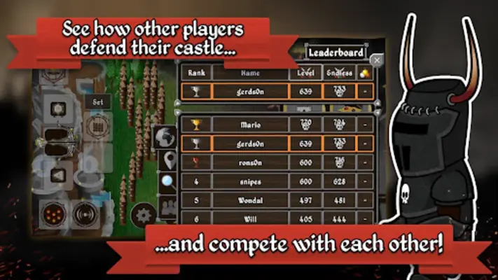 Grim Defender Castle Defense android App screenshot 0