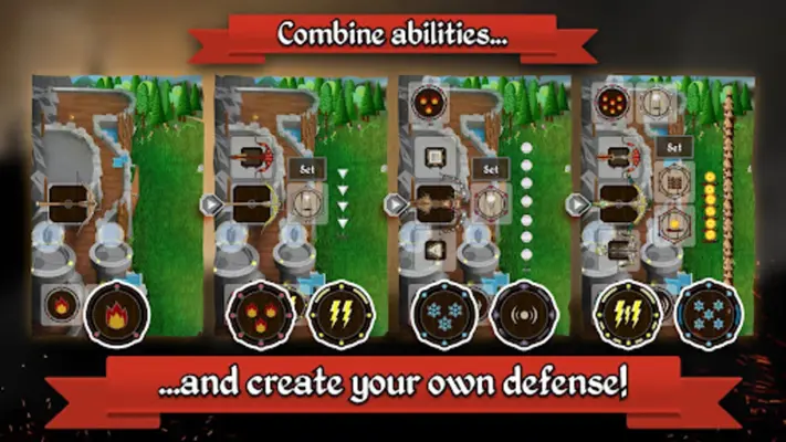 Grim Defender Castle Defense android App screenshot 2